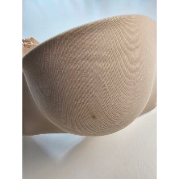 NWT (flaw) Victoria's Secret PINK push up 34C beige nude y2k beginner bra - Picture 3 of 5